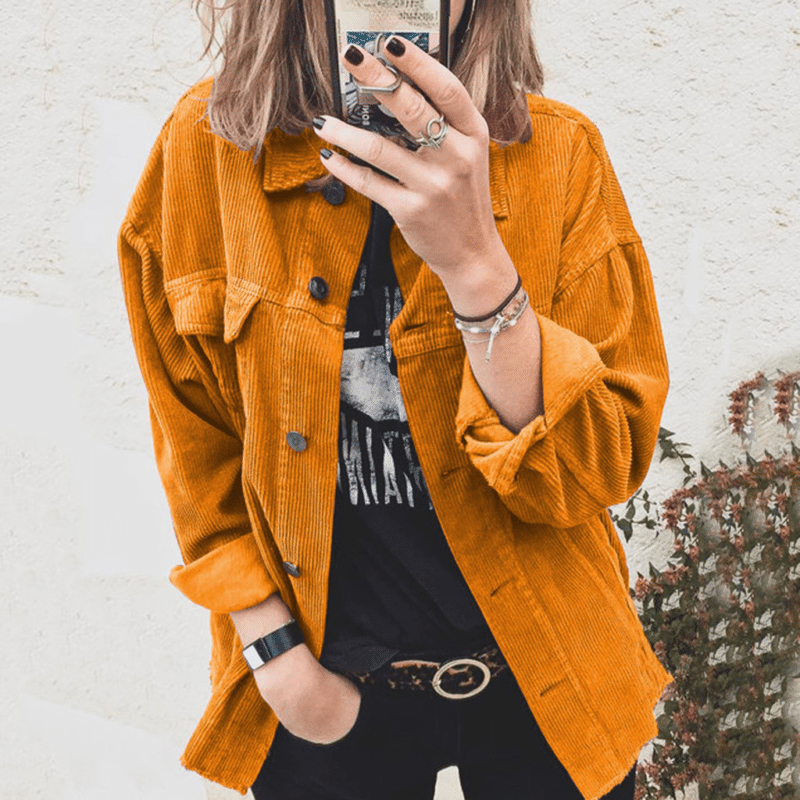 Corduroy Loose Shacket - Image 3