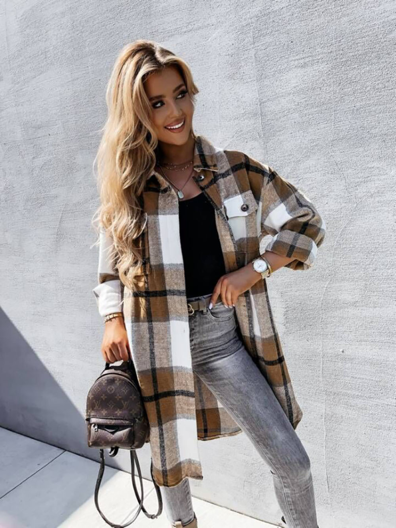 Mid Length Loose Shacket - Image 3