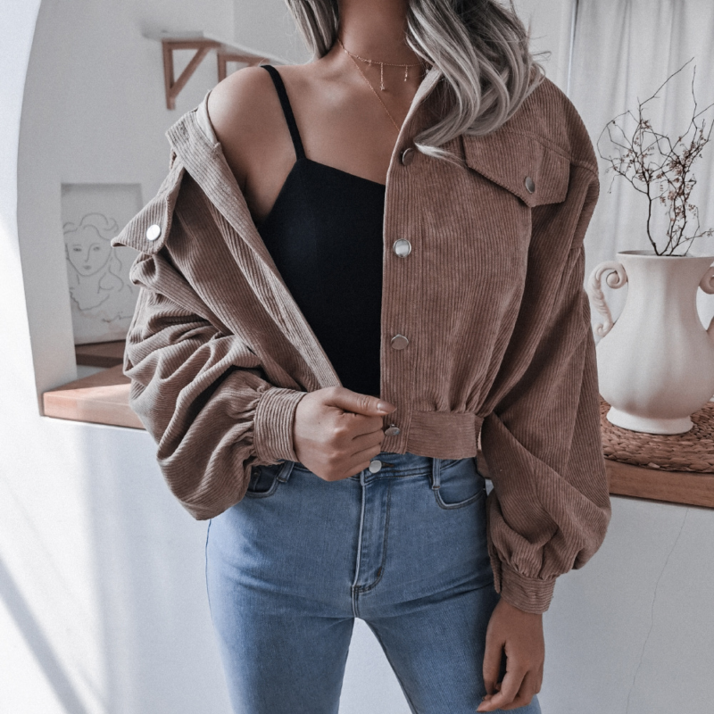 Corduroy Short Coat - Image 2