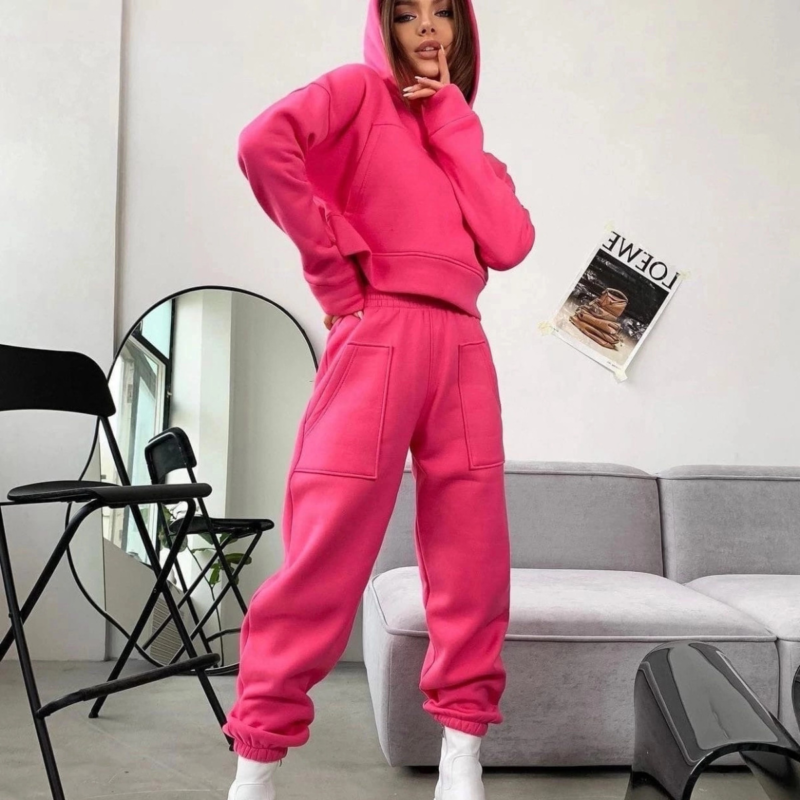Cotton Blend Hooded Set - Image 4