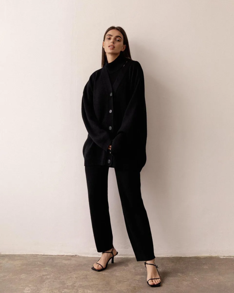 Knitted Vest & Jacket 3 Piece Set - Image 5