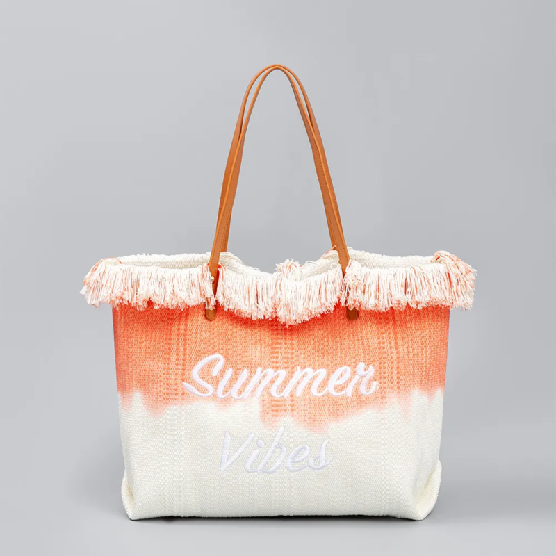 Holiday Bohemian Embroidered Tote Bag - Image 4