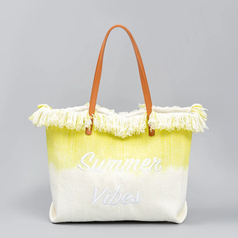 Holiday Bohemian Embroidered Tote Bag - Image 6